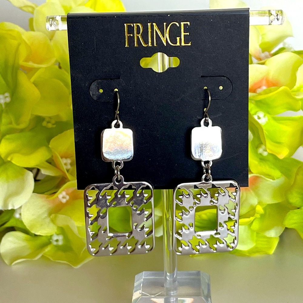 Silver dangle earrings - Picture 2 of 7